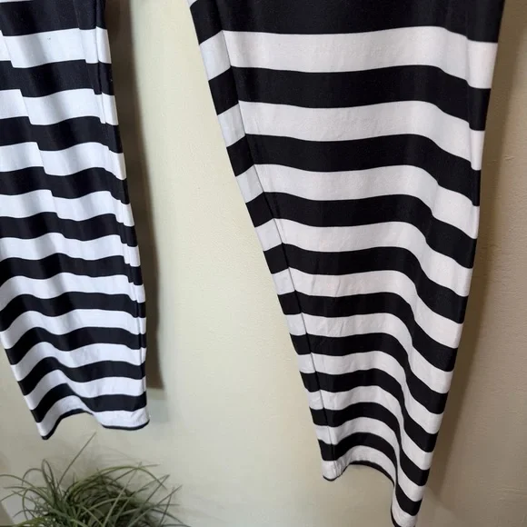 Santa Plus Size Velvet Fuzzy Striped Sequin Leggings Christmas Pullon Pants - Picture 6 of 13